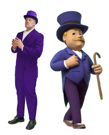 Geoff as Mayor Humdinger