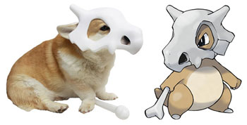 Bean as Cubone