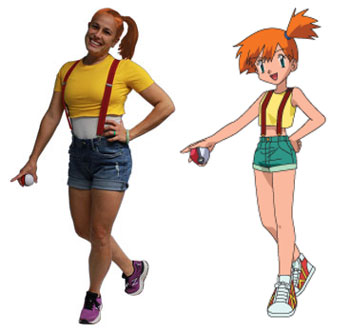 Dianna as Misty